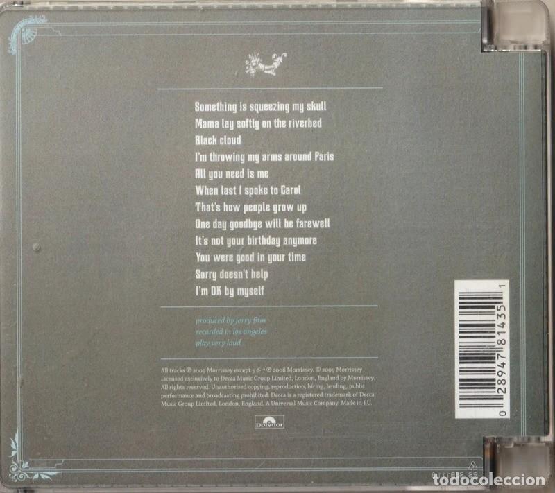 CDs de m&uacute;sica: MORRISSEY. YEARS OF REFUSAL. CD. - Foto 2