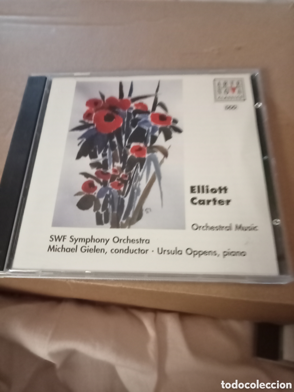 CDs de m&uacute;sica: Elliot Carter orchestral music