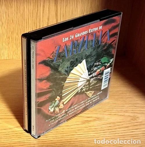CDs de m&uacute;sica: [DOBLE CD SET BOX]. ZARZUELA. LOS 24 GRANDES EXITOS. BERGANZA. ARAGALL. ARGENTA. AUSENSI.