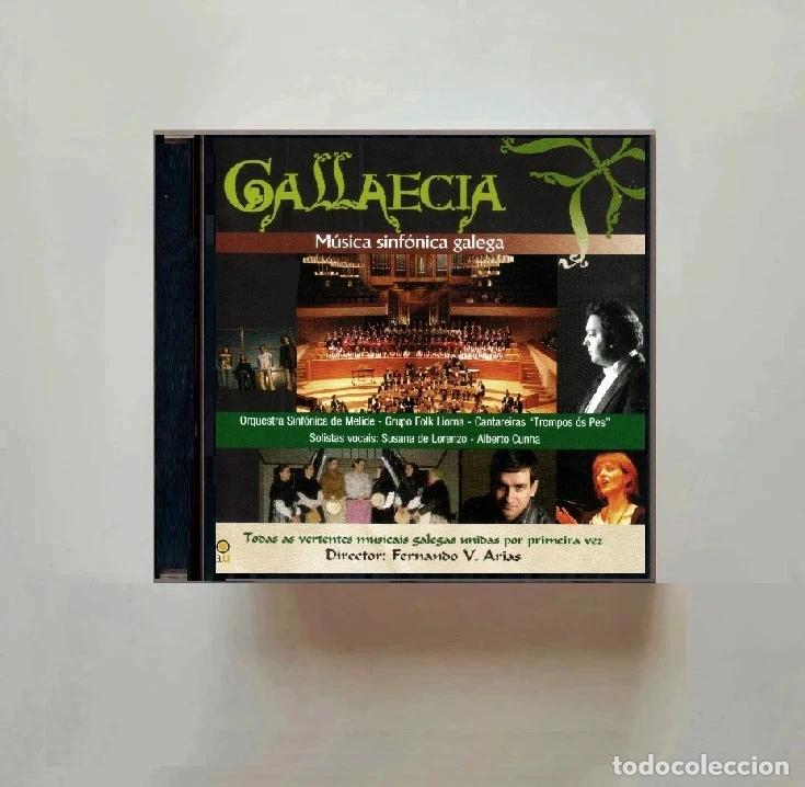 CDs de m&uacute;sica: [DOBLE CD]. MUSICA SINFONICA GALLEGA. GALLAECIA. DIRECTOR FERNANDO ARIAS. GALICIA.