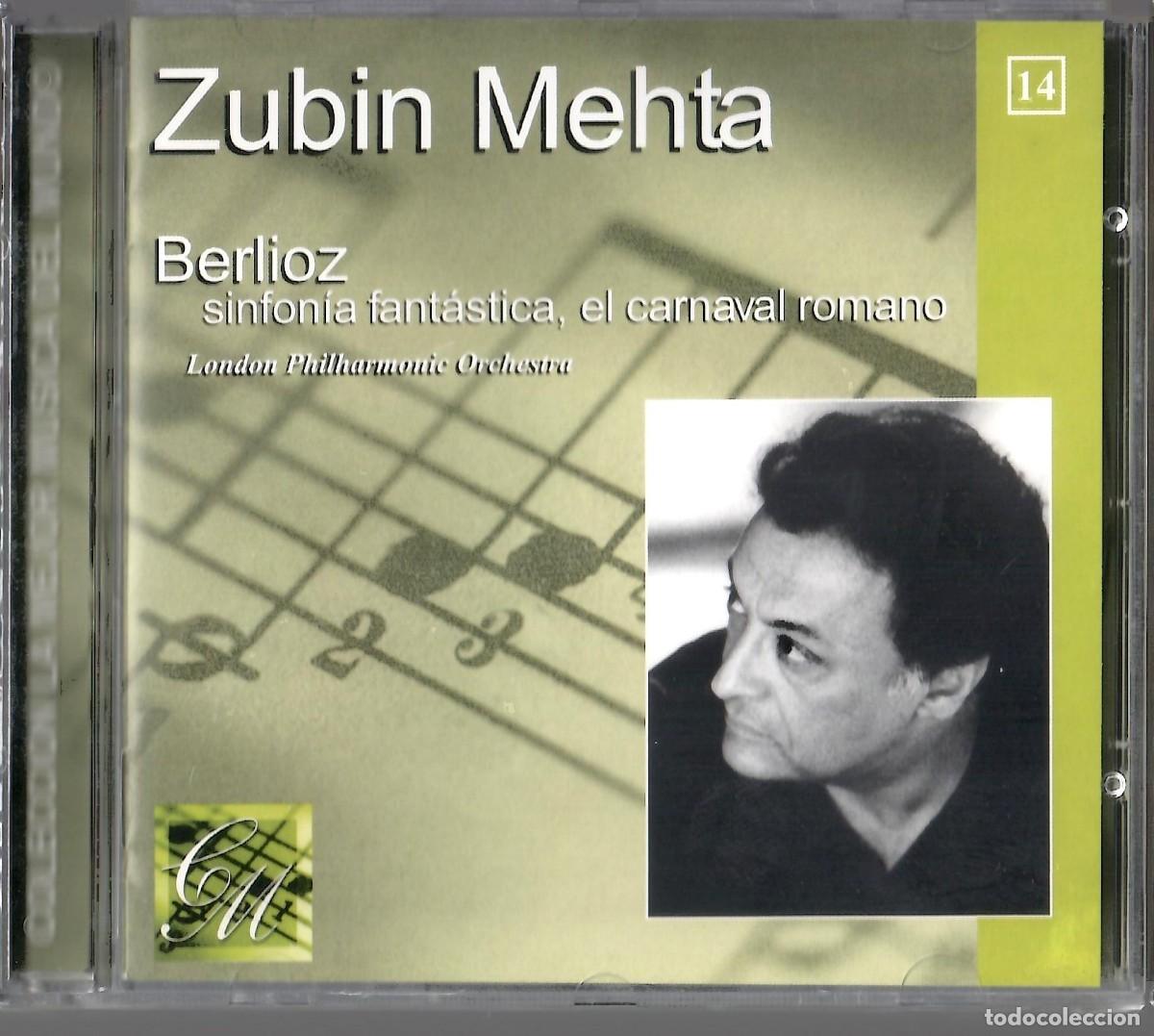 CDs de m&uacute;sica: CD Berlioz: Sinfon&iacute;a Fant&aacute;stica. Zubin Mehta. (La Mejor M&uacute;sica del Mundo Vol. 14)