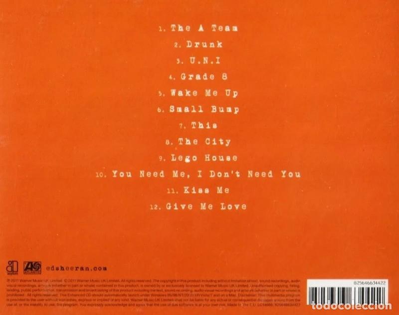 CDs de m&uacute;sica: ED SHEERAN. +. CD. POP. - Foto 3