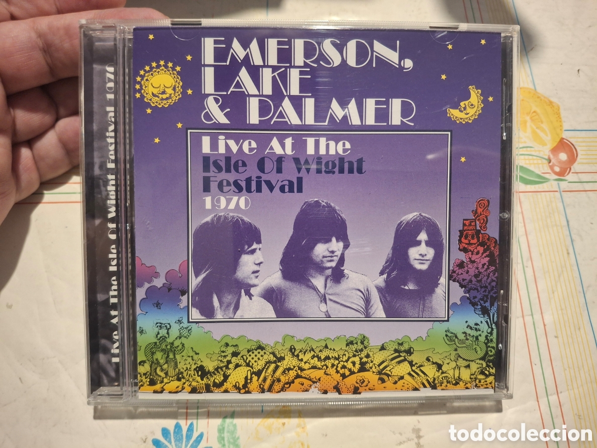 CDs de m&uacute;sica: Cd - Emerson, Lake & Palmer - Live at the Isle of Wight Festival 1970 - Como nuevo