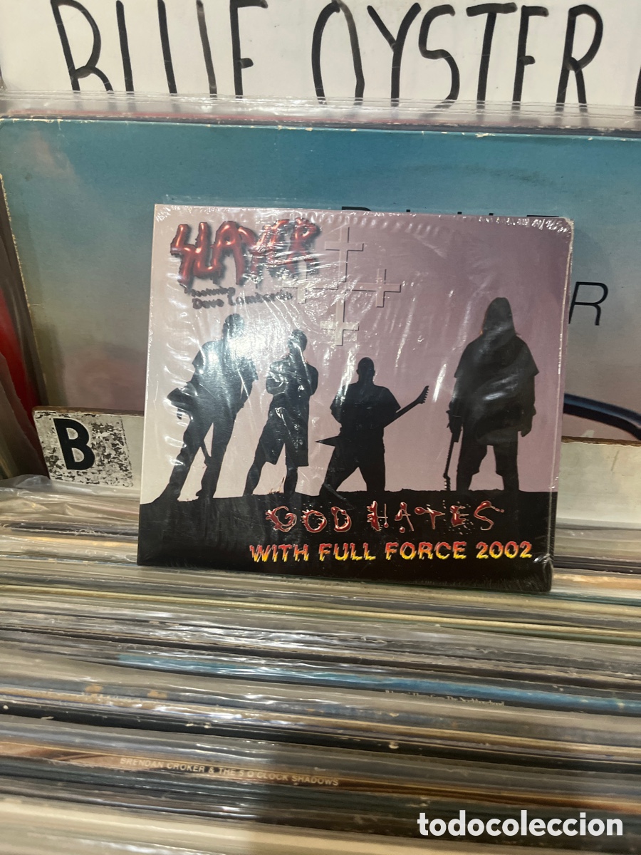 CDs de m&uacute;sica: slayer god hates with full forces 2002 precintado