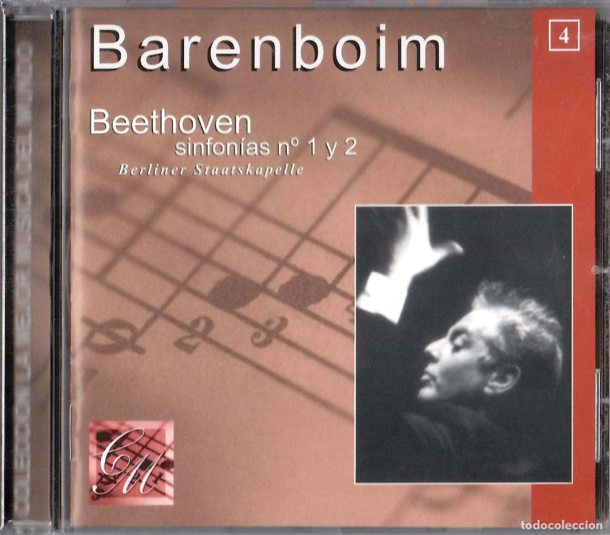 CDs de m&uacute;sica: CD Daniel Barenboim - Beethoven: Sinfon&iacute;as n&ordm; 1 y 2 (La Mejor M&uacute;sica del Mundo Vol. 4)