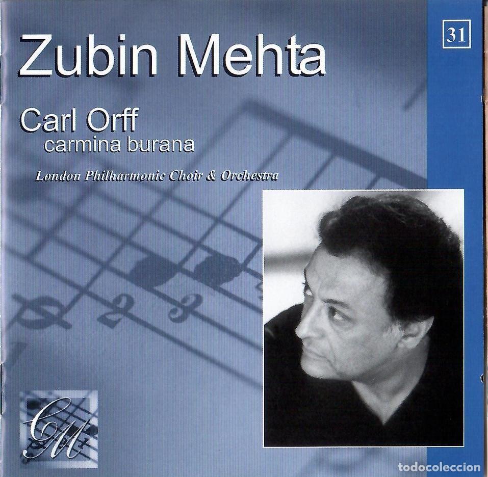 CDs de m&uacute;sica: CD Zubin Mehta - Carl Orff: Carmina Burana (La Mejor M&uacute;sica del Mundo Vol. 31)