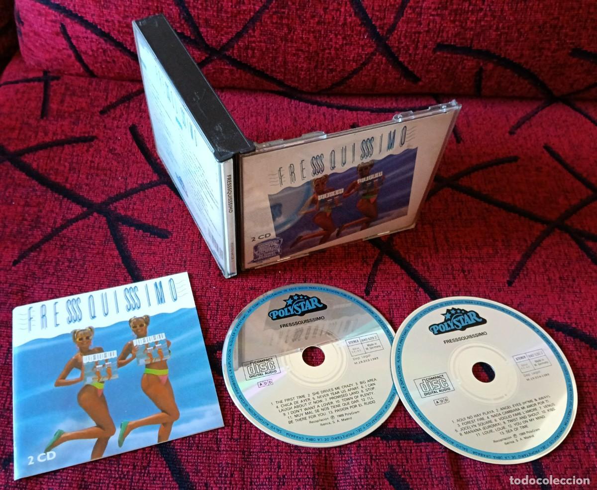 CDs de m&uacute;sica: FRESSSQUISSSIMO 1989 CD DOBLE NACHA POP Robin Beck INXS Wet Wet Wet BARRICADA Texas