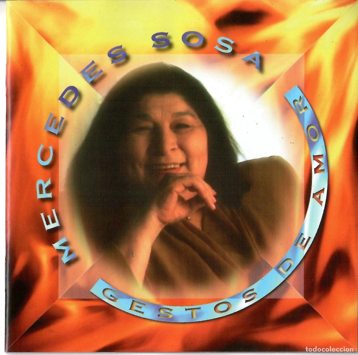 CDs de m&uacute;sica: CD Mercedes Sosa - Gestos de Amor (Original / 1993)