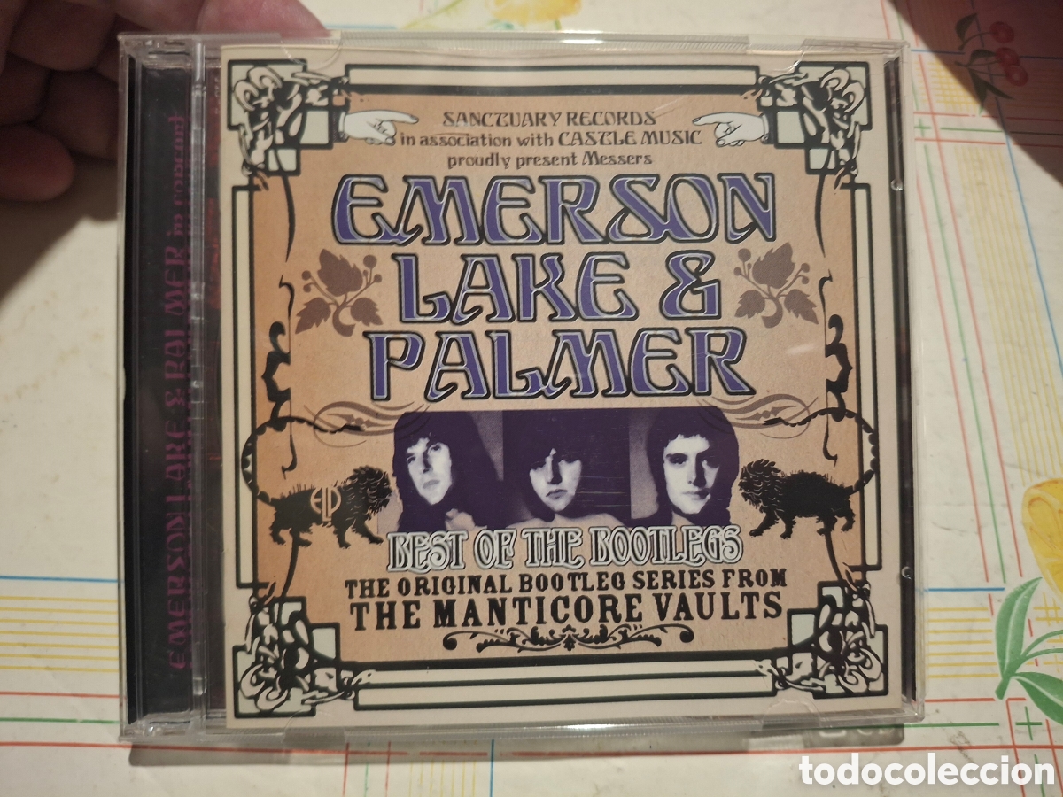 CDs de m&uacute;sica: 2 Cd - Emerson, Lake & Palmer &ndash; Best Of The Bootlegs - Rock Estilo: Prog Rock