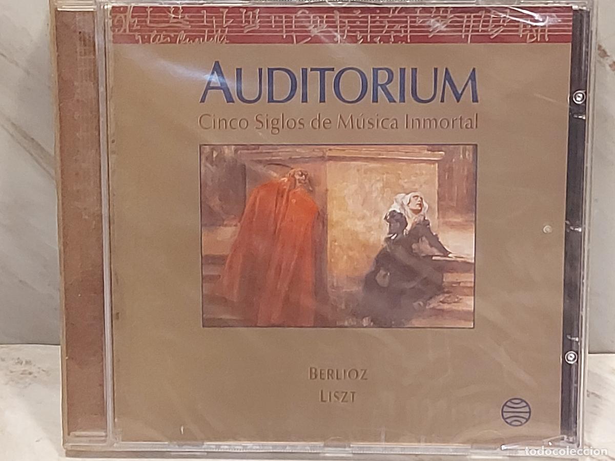 CDs de m&uacute;sica: AUDITORIUM | BERLIOZ & LISZT | CINCO SIGLOS DE M&Uacute;SICA INMORTAL | CD PLANETA | PRECINTADO