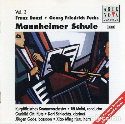 CDs de m&uacute;sica: Mannheimer Schule Vol. 3- 0743213729725