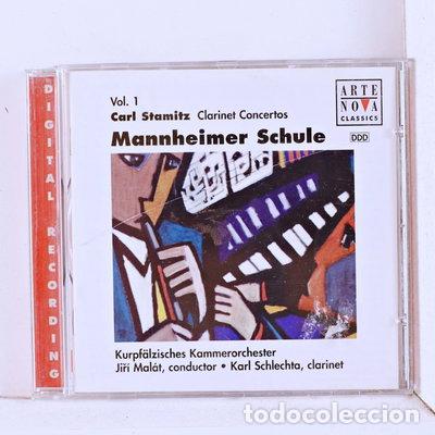 CDs de m&uacute;sica: Mannheimer Schule Vol. 1: Carl Stamitz Clarinet Concertos- 0743213047621