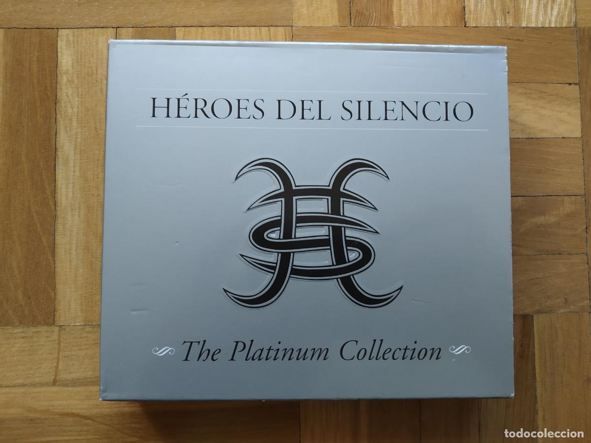 Music CDs: 3 CD HEROES DEL SILENCIO THE PLATINUM COLLECTION VER FOTOS COMO NUEVO