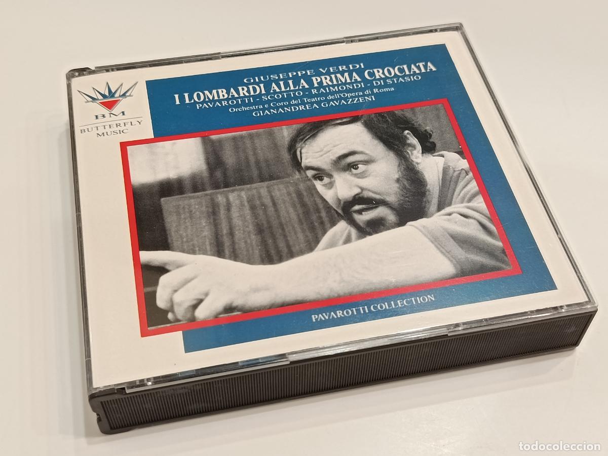 CDs de m&uacute;sica: VERDI - I LOMBARDI ALLA PRIMA CROCIATA - PAVAROTTI COLLECTION - BUTTERFLY MUSIC 2 CD BMCD 008 (2CD)