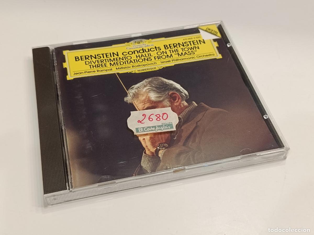 CDs de m&uacute;sica: BERNSTEIN CONDUCTS BERNSTEIN - DIVERTIMENTO HALIL - DEUTSCHE GRAMMOPHON CD 415 966-2 (1982) - NUEVO