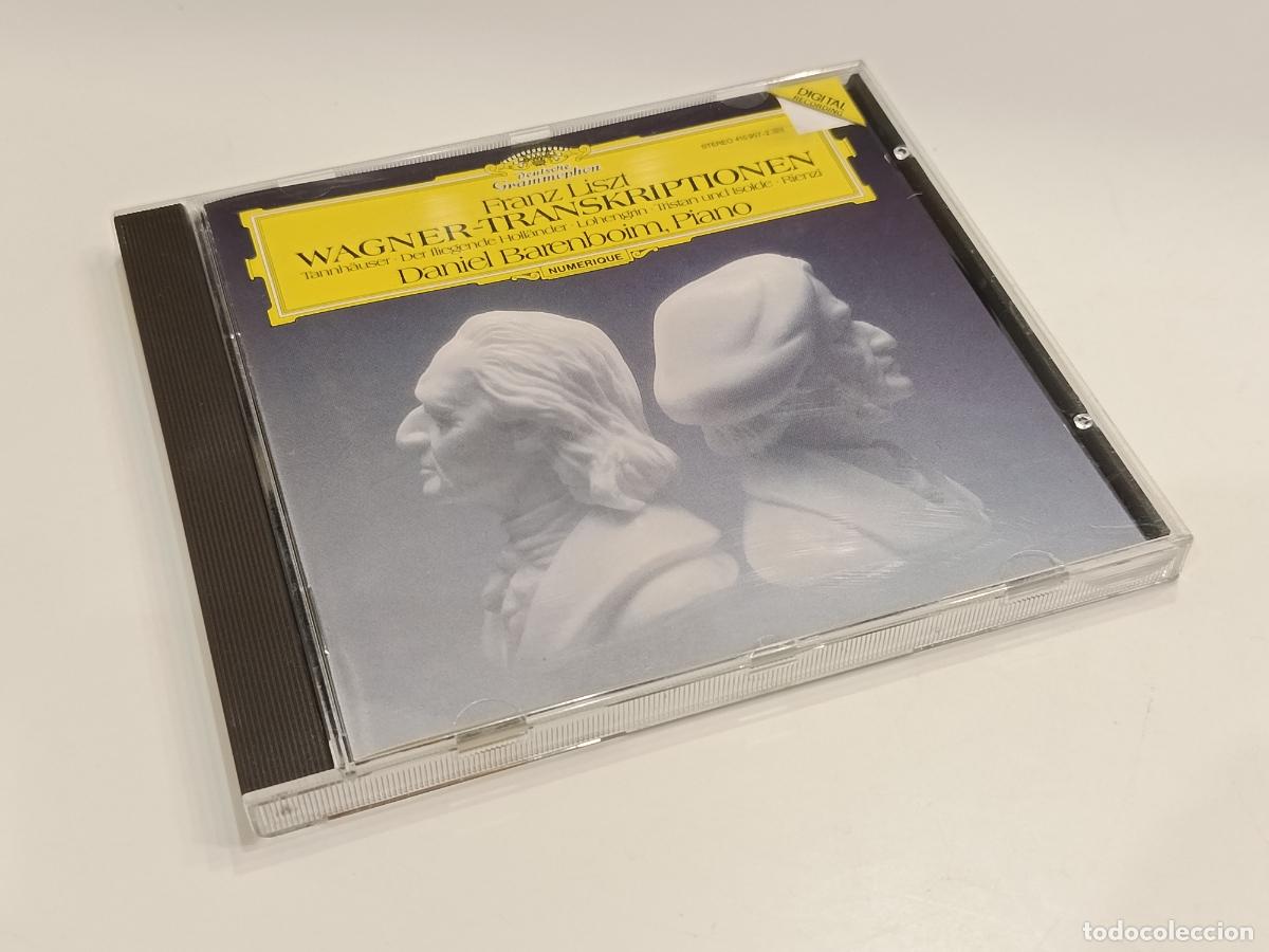 CDs de m&uacute;sica: LISZT - WAGNER-TRANSKRIPTIONEN - DANIEL BAREMBOIM - DEUTSCHE GRAMMOPHON CD 415 957-2 (1983) - NUEVO