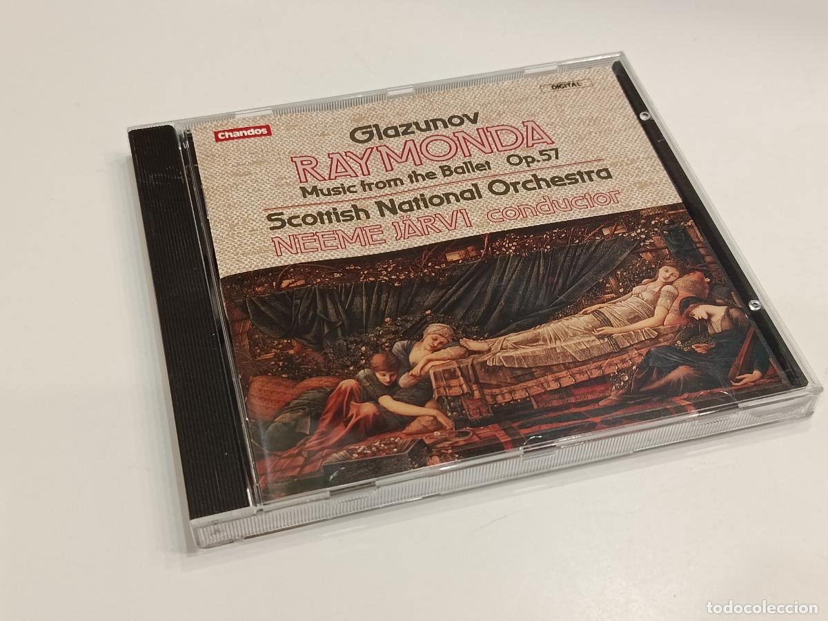 CDs de m&uacute;sica: GLAZUNOV - RAYMONDA Op.57 MUSIC FROM THE BALLET - NEEME JARVI - CHANDOS CD CHAN 8447 (1986) - NUEVO