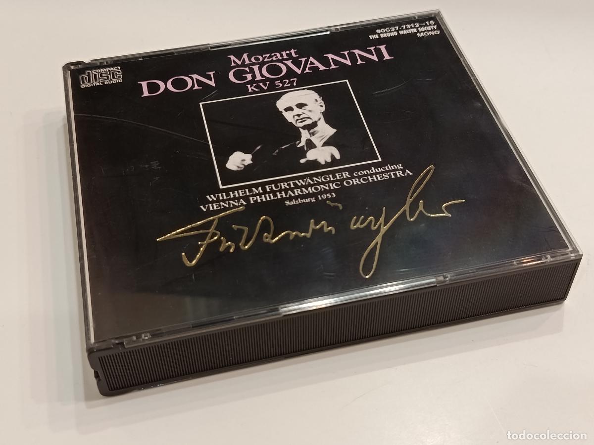 CDs de m&uacute;sica: MOZART - DON GIOVANNI KV 527 - WILHELM FURTWANGLE - DENON JAPAN CD 90C37-7313-15 (1985) - NUEVO