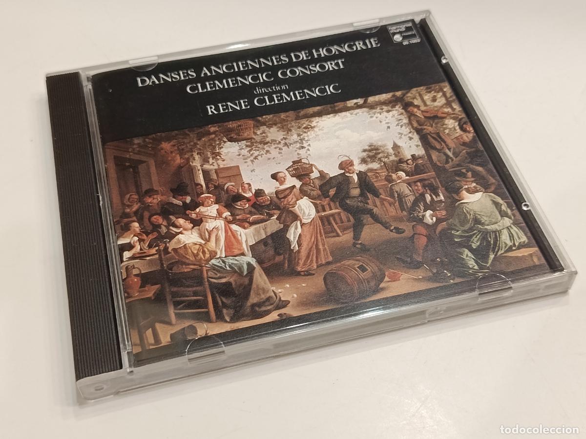 CDs de m&uacute;sica: DANCES ANCIENNES DE HONGRIE ET DE TRANSYLVANIE - RENE CLEMENCIC- HARMONIA MUNDI CD HM 90.1003 (1984)