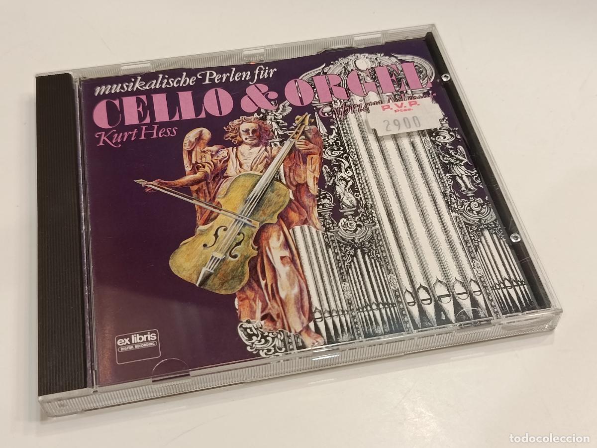 CDs de m&uacute;sica: MUSIKALISCHE PERLEN FUR CELLO UND ORGEL - KURT HESS CYPRIAN MEYER - EX LIBRIS CD CD 6008 (1985) -NEW