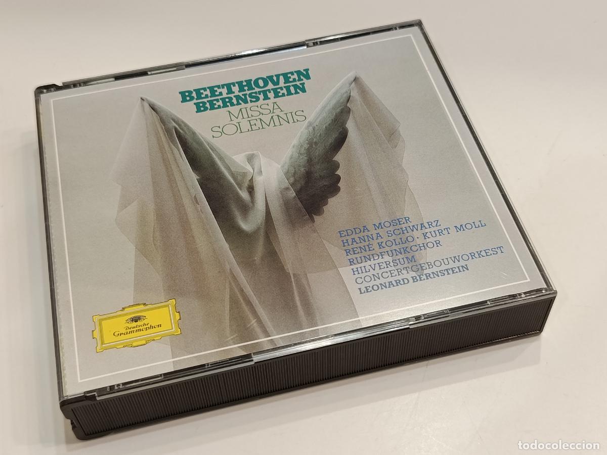 CDs de m&uacute;sica: BEETHOVEN - MISSA SOLEMNIS - LEONARD BERSNTEIN - DEUTSCHE GRAMMOPHON 2 CD 413 780-2 (1985) - NUEVO
