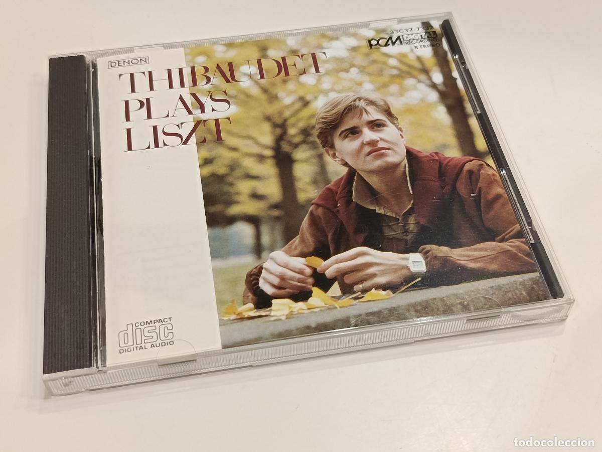 CDs de m&uacute;sica: THIBAUDET PLAY LISZT - JEAN-YVES THIBAUDET PIANO STEINWAY - DENON JAPAN CD 33C37-7332 (1985) - NUEVO