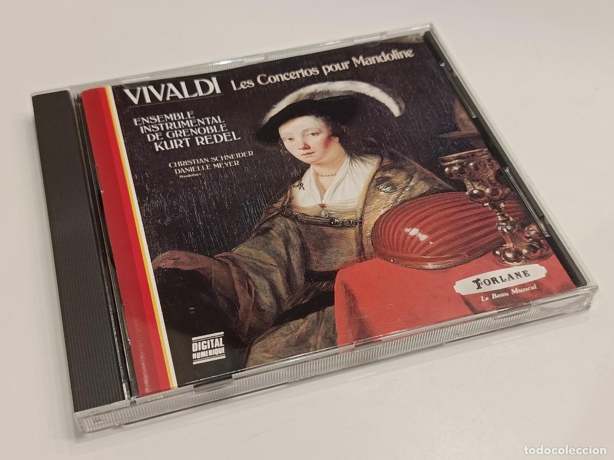 CDs de m&uacute;sica: VIVALDI - LES CONCERTOS POUR MANDOLINE - KURT REDEL - FORLANE CD UCD 16548 (1986) - NUEVO