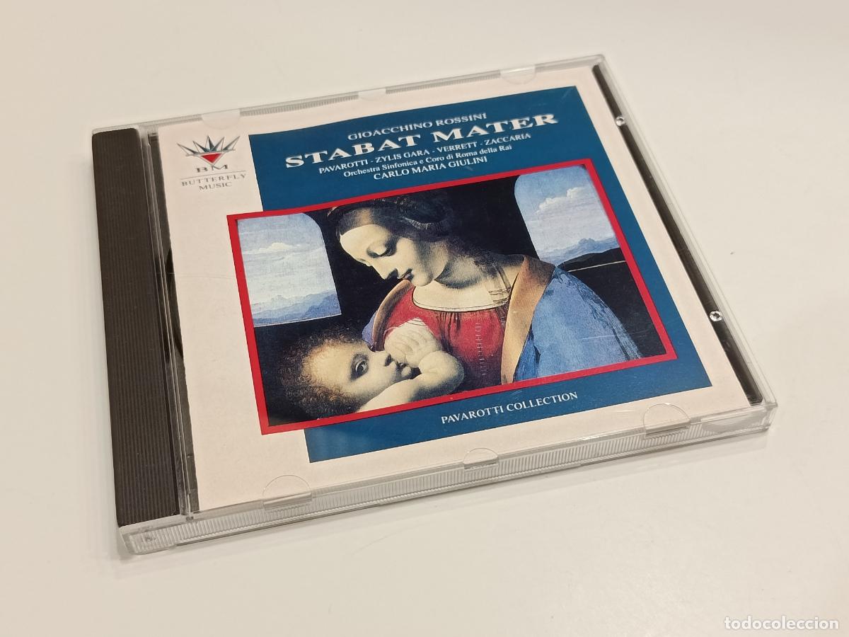 CDs de m&uacute;sica: ROSSINI - STABAT MATER - CARLO MARIA GIULINI - PAVAROTTI COLLECTION - BM BUTTERFLY MUSIC CD BMCD 014