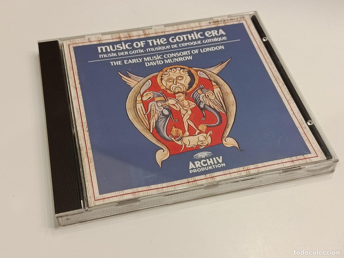 CDs de m&uacute;sica: MUSIC OF THE GOTHIC ERA - DAVID MUNROW - ARCHIV PRODUKTION CD 415 292-2 (1985) - NUEVO