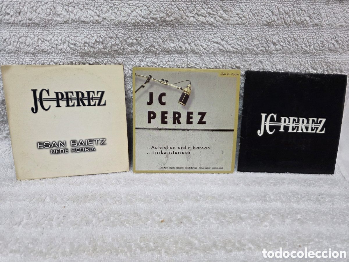 CDs de m&uacute;sica: JC PEREZ( ITOIZ) 3 PROMOCIONALES