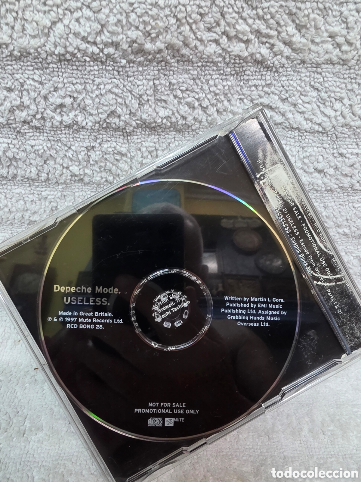 CDs de m&uacute;sica: DEPECHE MODE/ USELESS - PROMO UK - Foto 3