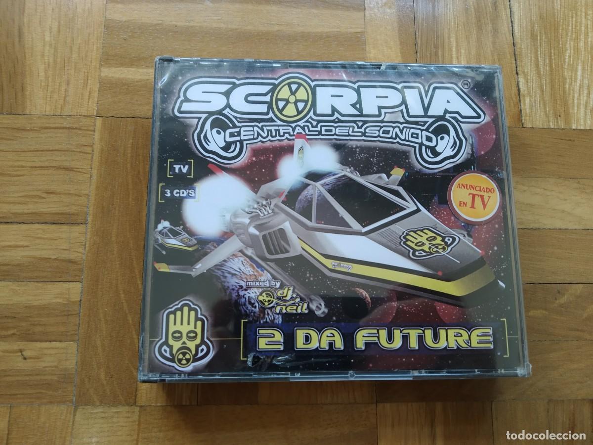 CDs de m&uacute;sica: 3 CD SCORPIA CENTRAL DEL SONIDO 2 DA FUTURE DJ NEIL PRECINTADO NUEVO A ESTRENAR VER FOTOS