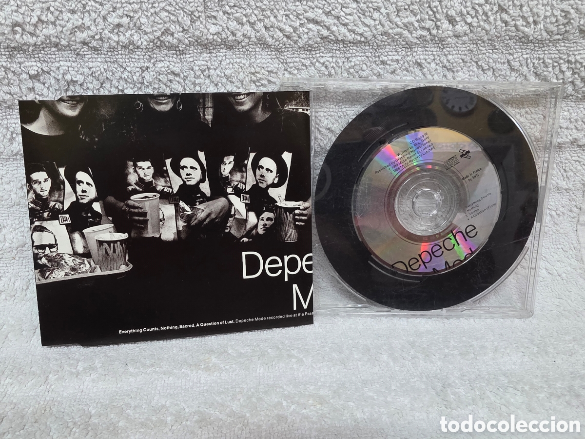 CDs de m&uacute;sica: DEPECHE MODE/ CD MINI CON SOPORTE UK 1988