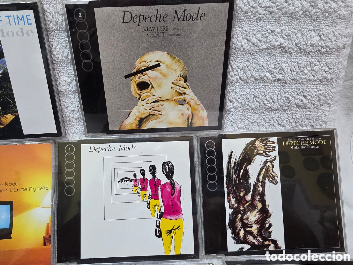 CDs de m&uacute;sica: DEPECHE MODE / 9 CDs COLECCIONABLES UK - Foto 2