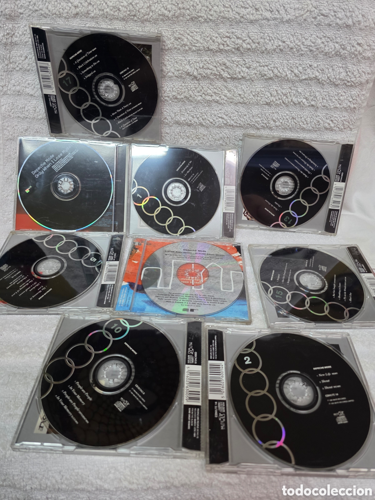CDs de m&uacute;sica: DEPECHE MODE / 9 CDs COLECCIONABLES UK - Foto 6