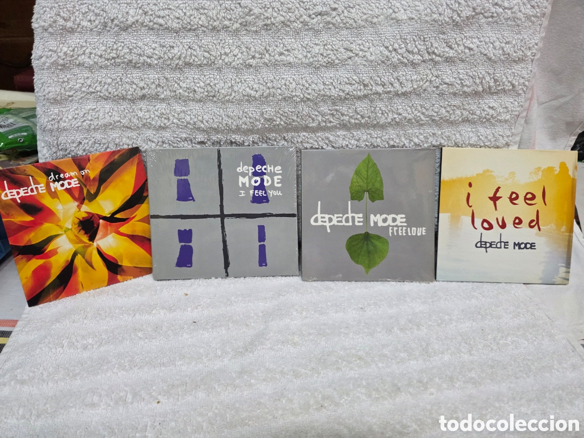 CDs de m&uacute;sica: DEPECHE MODE/ 4 cds de carton NUEVOS A ESTRENAR