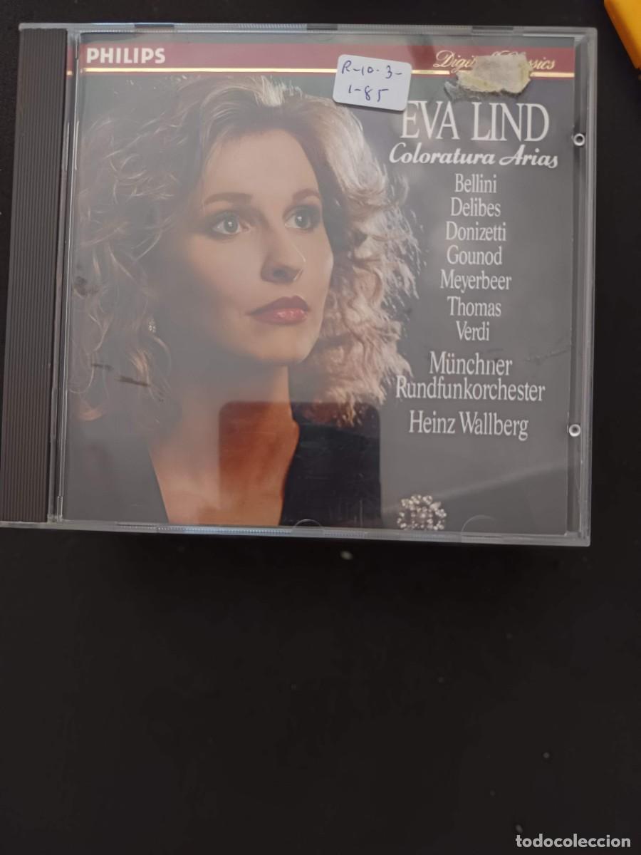 CDs de m&uacute;sica: EVA LIND. COLORATURA ARIAS. DIR: HEINZ WALLBERG. M&Uuml;NCHNER RUNDFUNKORCHESTER