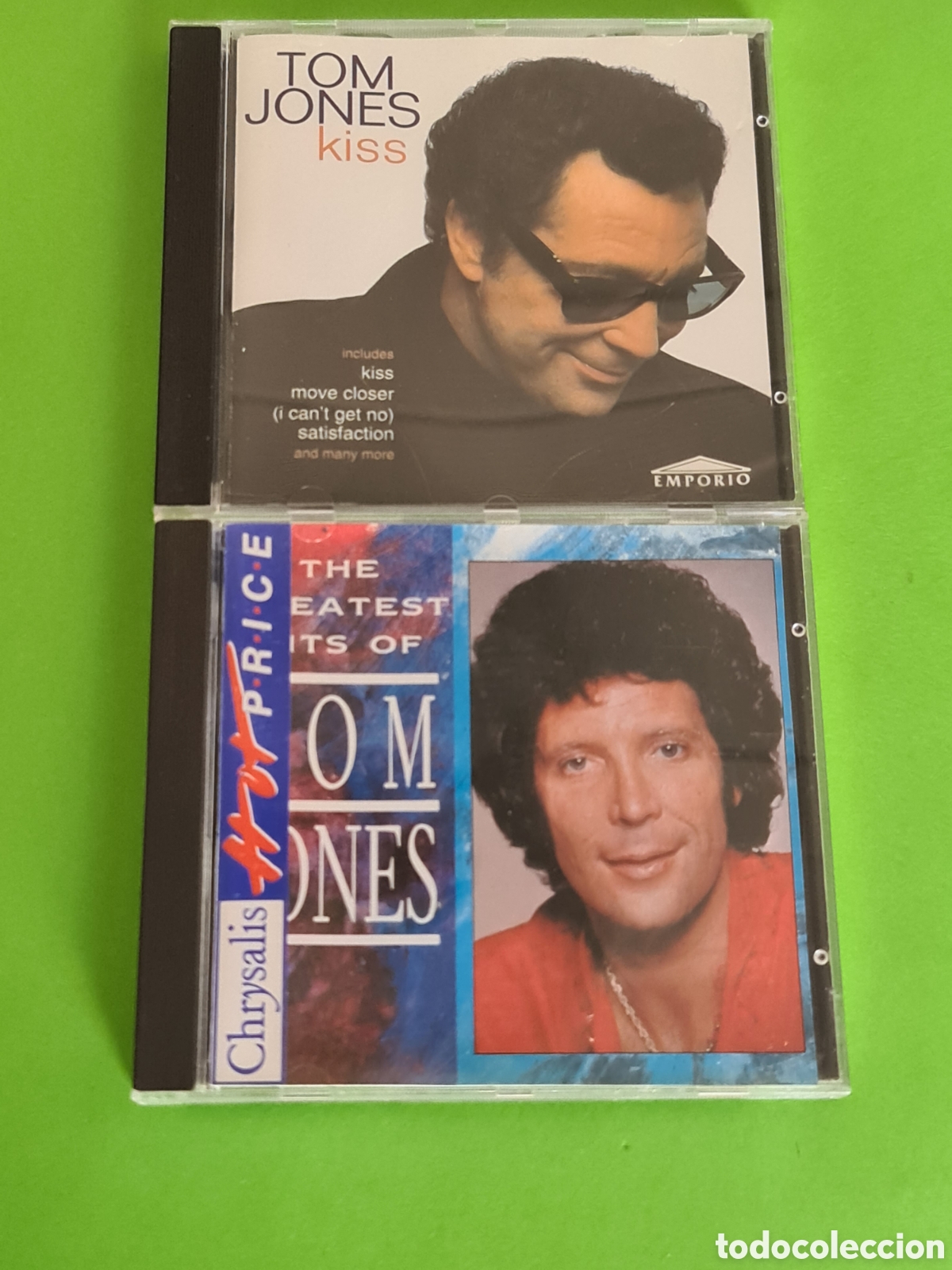 Musik-CDs: Tom Jones / 2 CD's. Kiss/ The Greatest Hist of Tom Jones.
