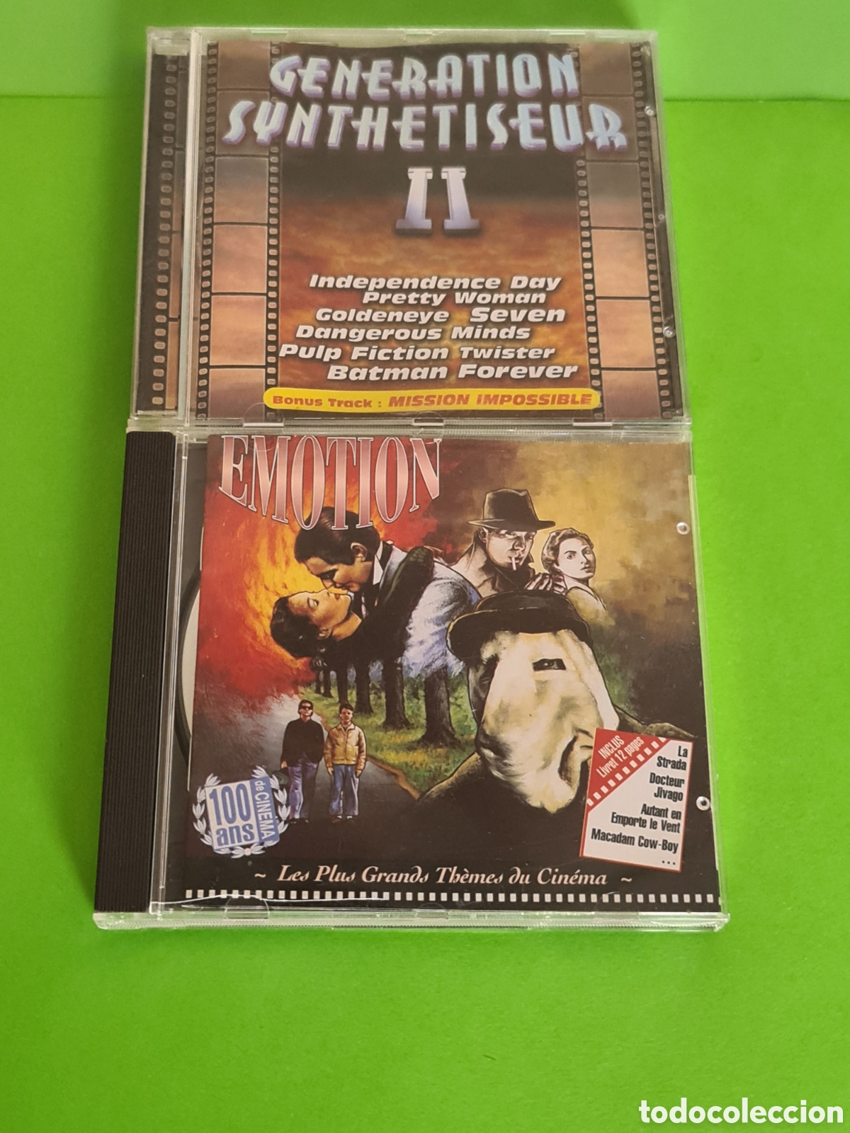 CDs de m&uacute;sica: Dos CD's Bandas sonoras de pel&iacute;culas.