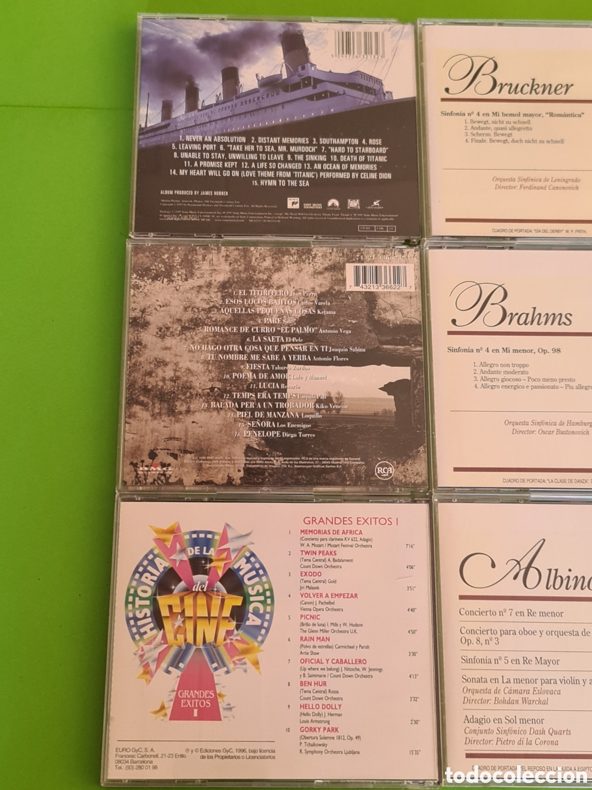 CDs de m&uacute;sica: Lote de nueve CDS/ VARIOS - Foto 6
