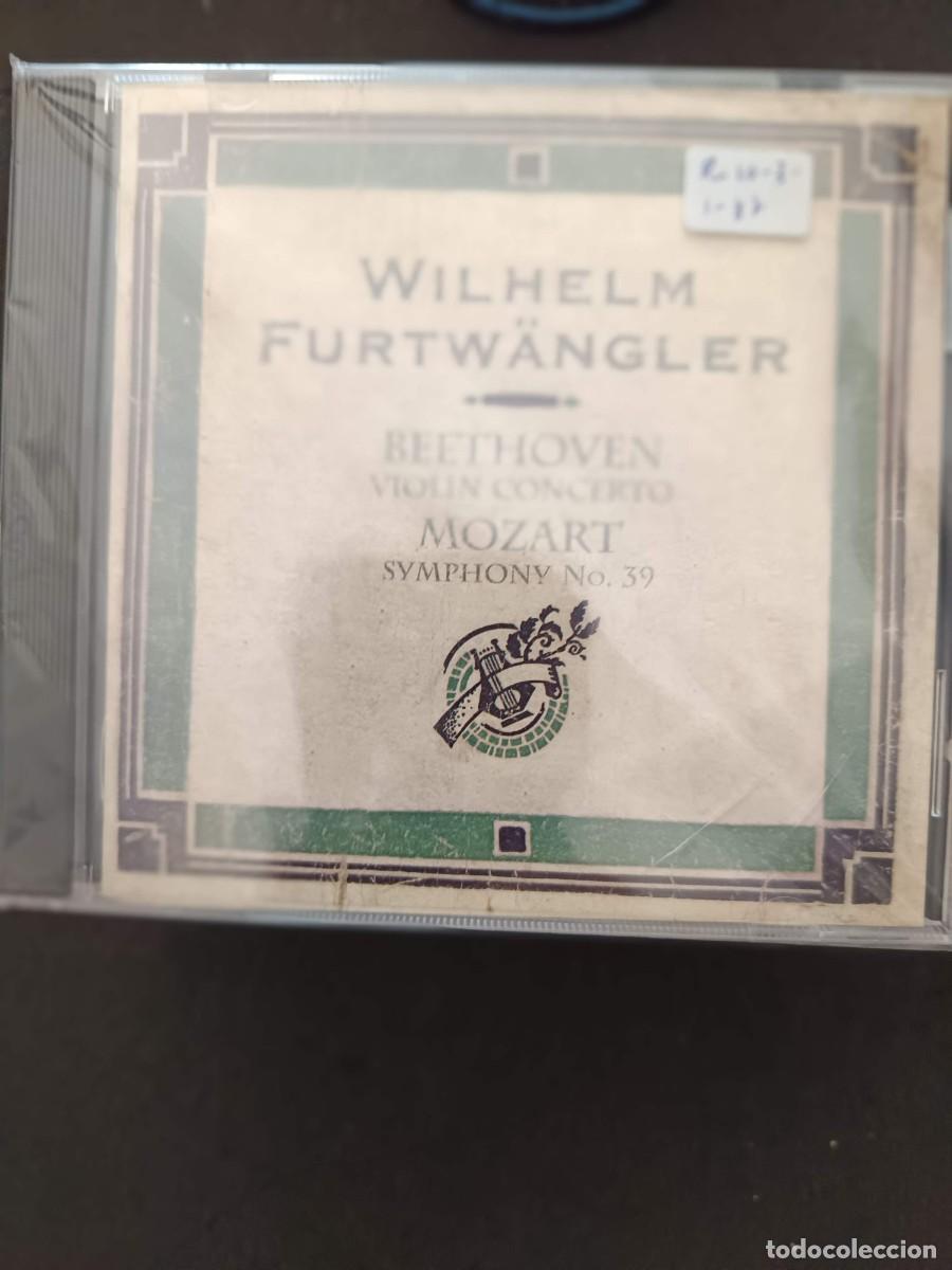 CDs de m&uacute;sica: WILHELM FURTW&Auml;NGLER: BEETHOVEN: VIOLIN CONCERTO / MOZART: SYMPHONY N&ordm; 39