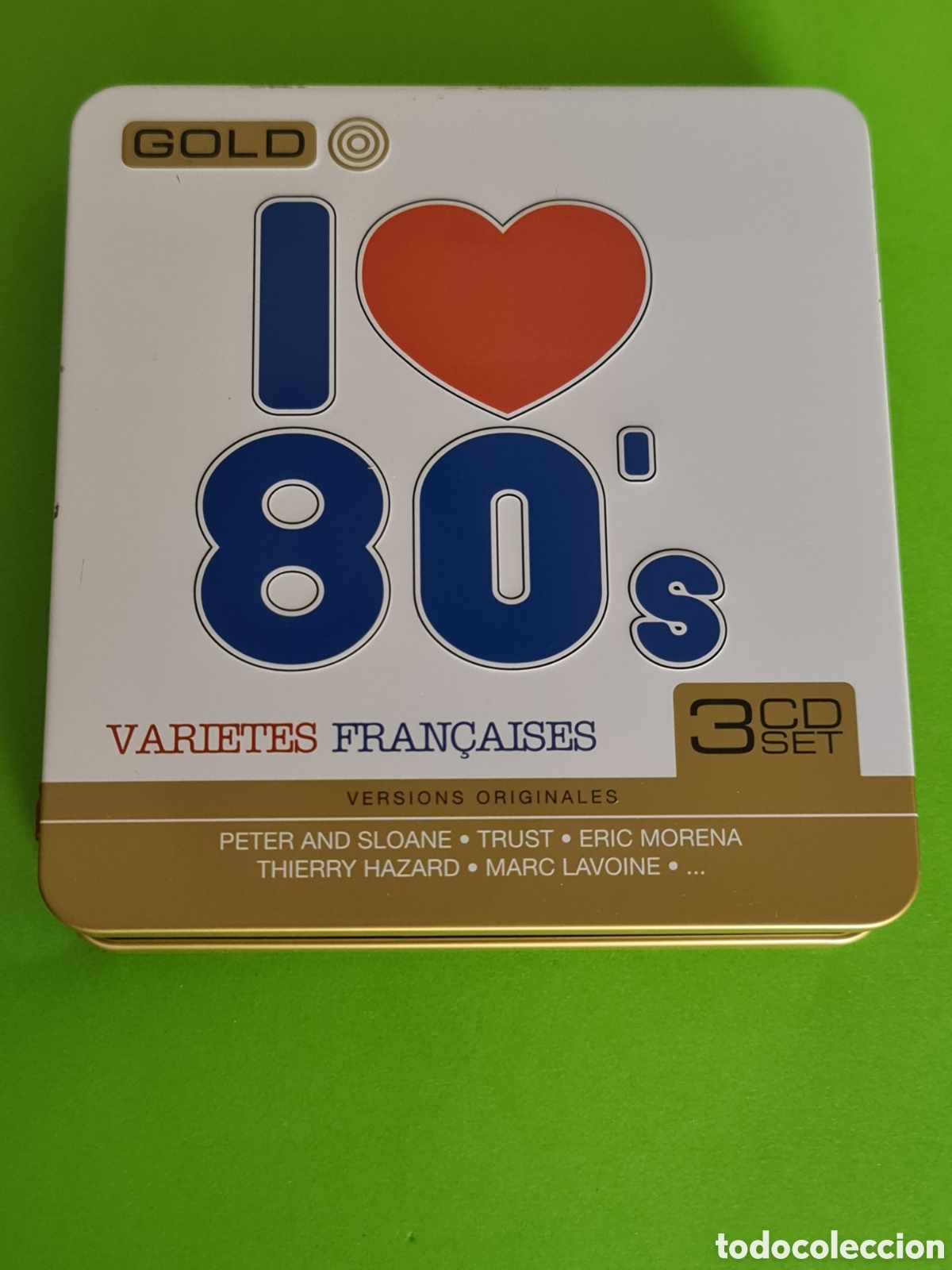 CDs de Musique: I Love 80's / 3 CD's. Variet&eacute;s Fran&ccedil;aises.