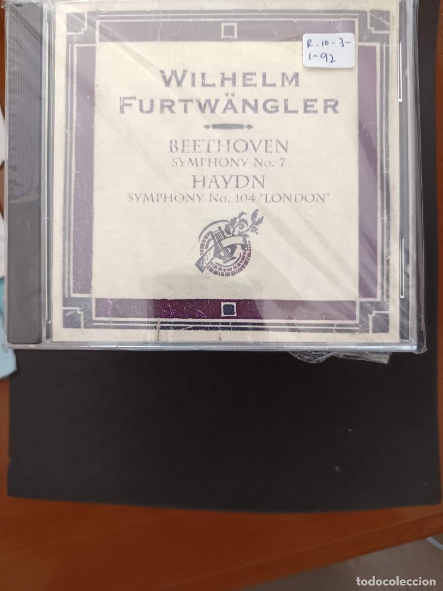 CDs de m&uacute;sica: WILHELM FURTW&Auml;NGLER. BEETHOVEN: SYMPHONY N&ordm; 7 / HAYDN: SYMPHONY N&ordm; 104 &rdquo;LONDON&rdquo;