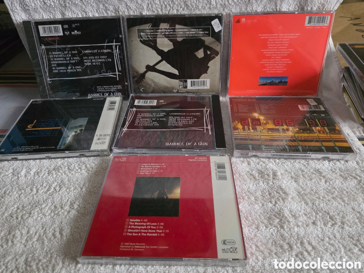 CDs de m&uacute;sica: DEPECHE MODE 6 CDS FUNDAMENTALES A ESTRENAR - Foto 2