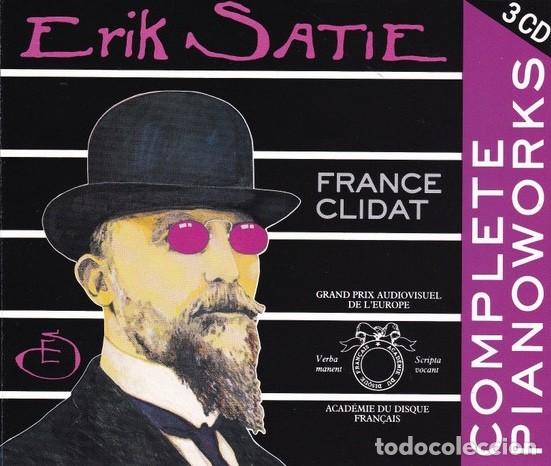 CDs de m&uacute;sica: Satie - France Clidat - Complete Pianoworks (3xCD)