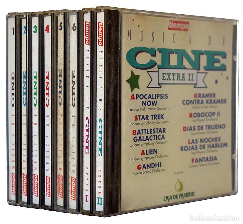 CDs de m&uacute;sica: Colecci&oacute;n 8 CDs M&uacute;sica de Cine. 6 n&uacute;meros + 2 extras