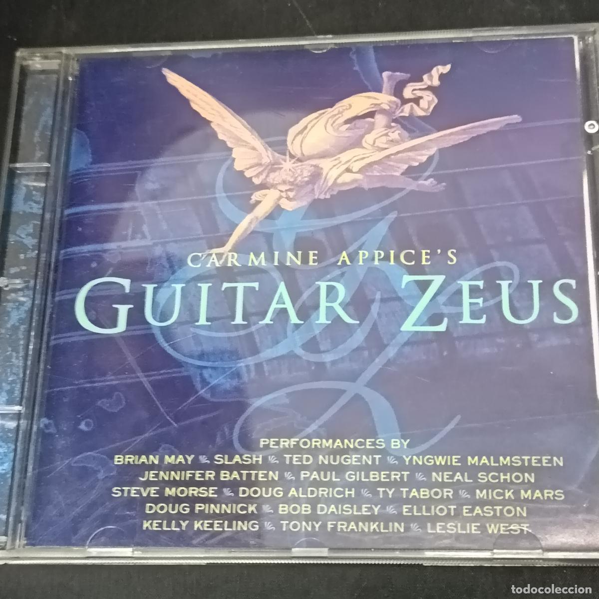 CD de M&uacute;sica: CD Carmine Appice's Guitar Zeus con Yngwie Malmsteen, Slash, Ted Nugent, Brian May, Leslie West...