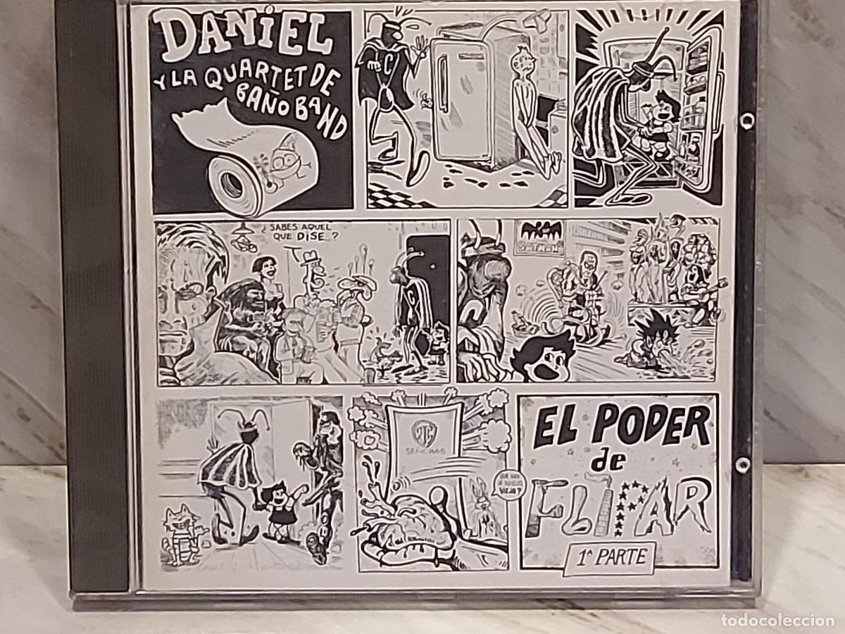 CDs de m&uacute;sica: DANIEL Y LA QUARTET DE BA&Ntilde;O BAND | EL PODER DE FLIPAR | 1&ordf; PARTE | AZ RECORDS 1994 | DE LUJO