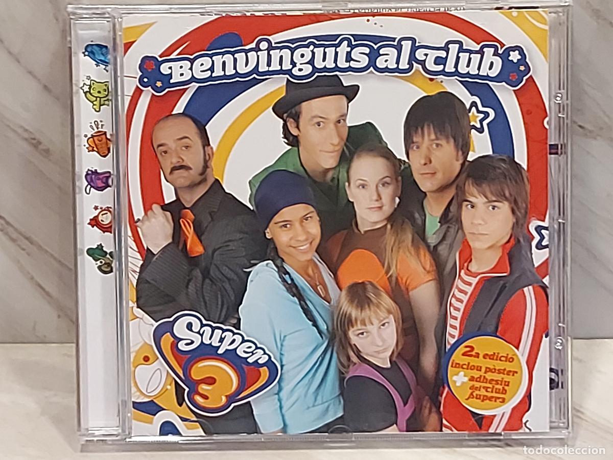 CDs de m&uacute;sica: BENVINGUTS AL CLUB | SUPER3 | 2a EDICI&Oacute; | CD + P&Oacute;STER + ADHESIVO | 13 TEMAS | DE LUJO