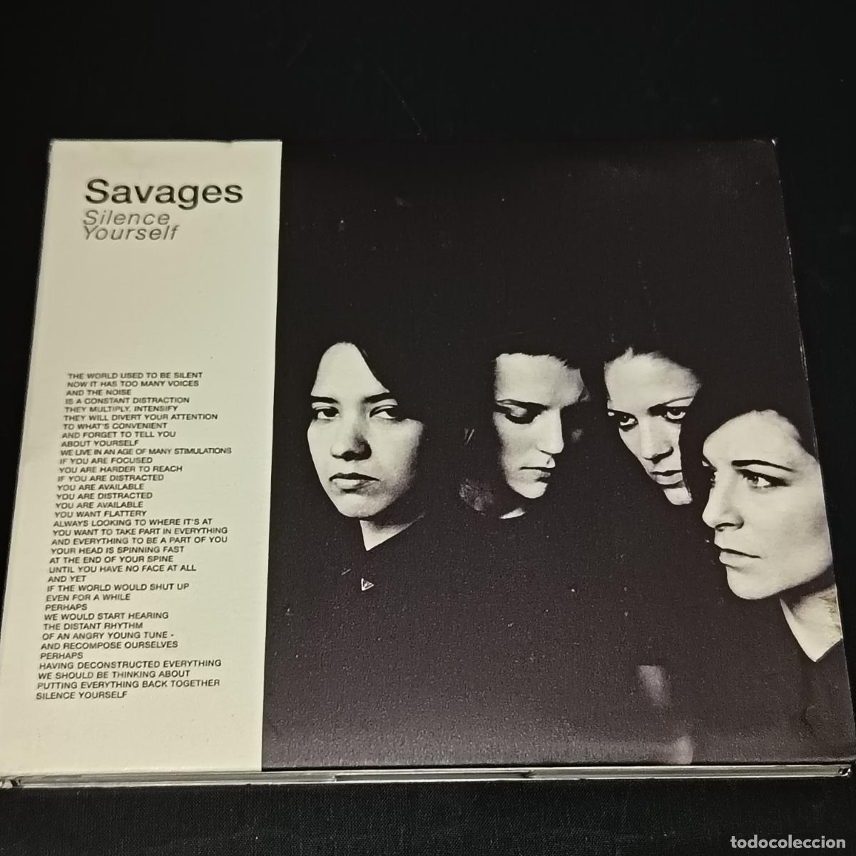 CDs de m&uacute;sica: Savages &ndash; Silence Yourself. CD Digipak